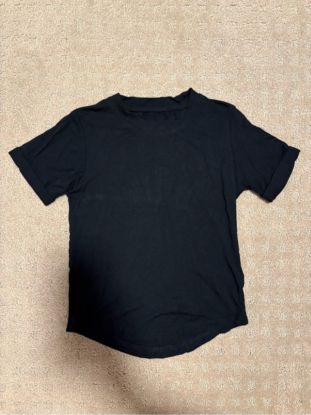 Black Bamboo Crewneck Toddler T-Shirt